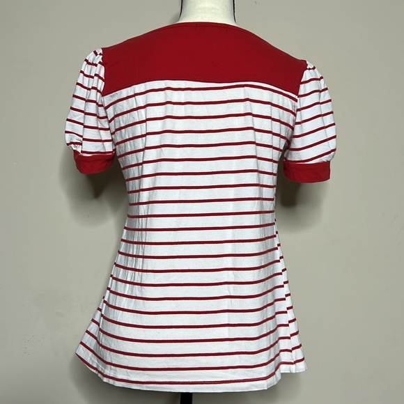 Forever21 Stripe Shirt Top - Picture 2 of 4